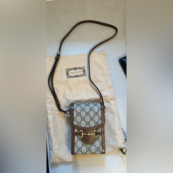 Gucci Handbags - 1955 Gucci horsebit camera bag